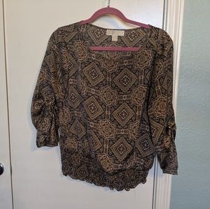 Michael Kors Geometric Top